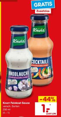 Knorr Feinkost-Sauce