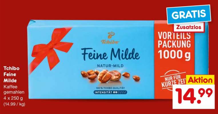 ¹Tchibo feine Milde