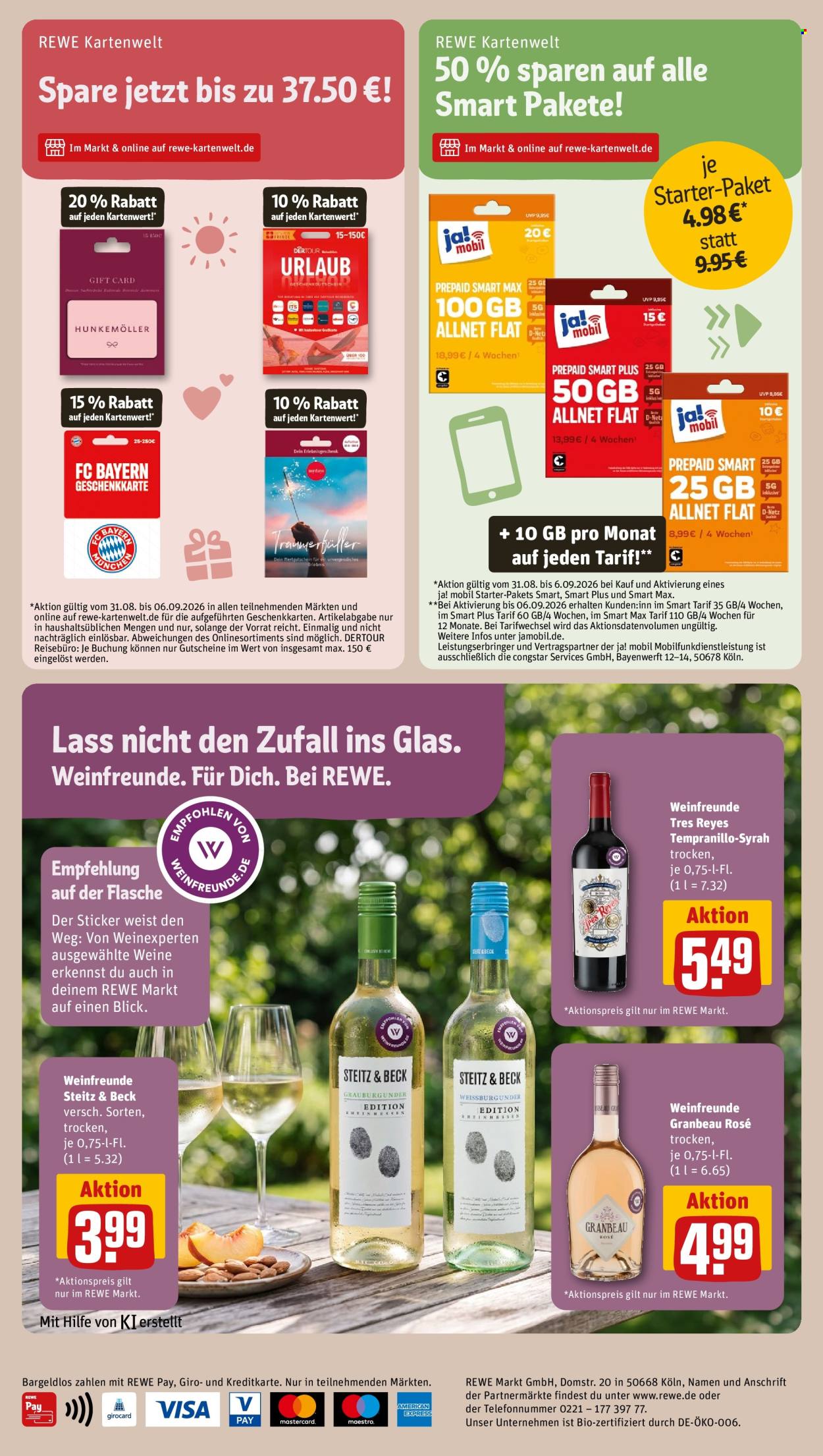 REWE Prospekte  - 31.8.2026 - 6.9.2026. Seite 28