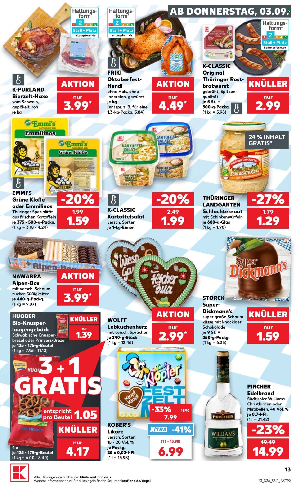 Kaufland Prospekte  - 3.9.2026 - 9.9.2026. Seite 13