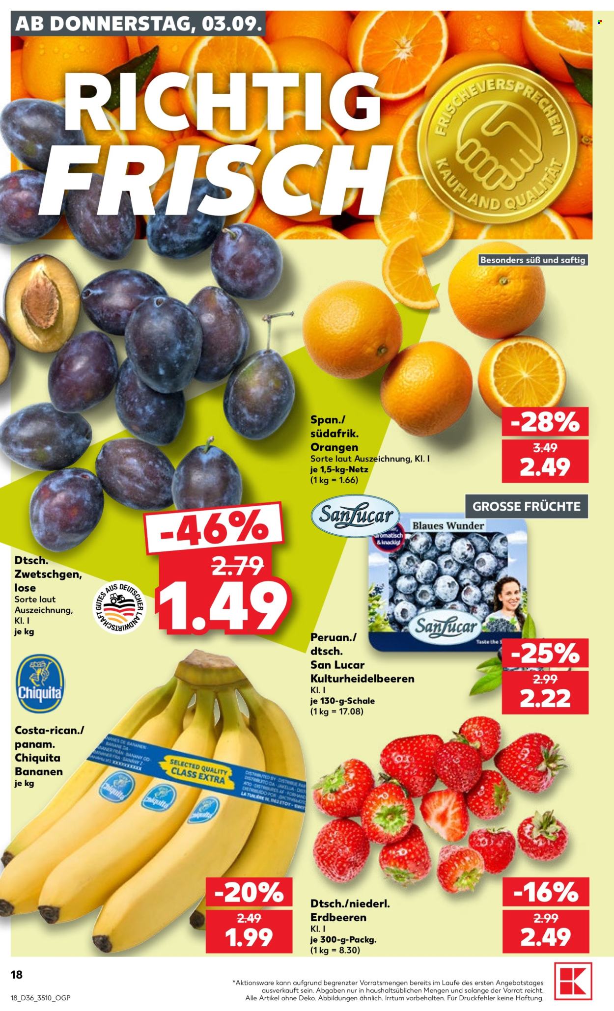 Kaufland Prospekte  - 3.9.2026 - 9.9.2026. Seite 18