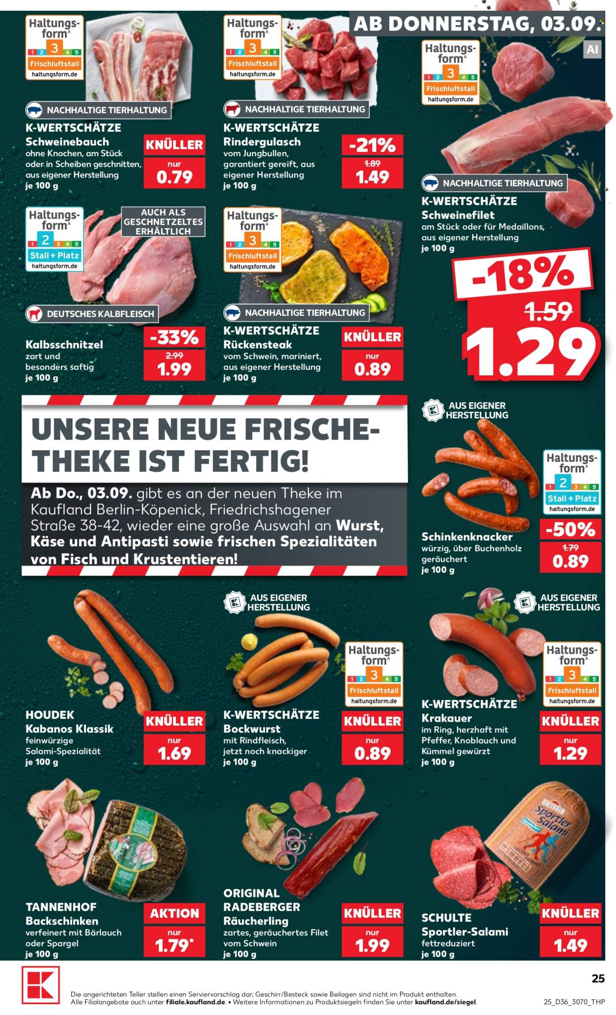 Kaufland Prospekte  - 3.9.2026 - 9.9.2026. Seite 25