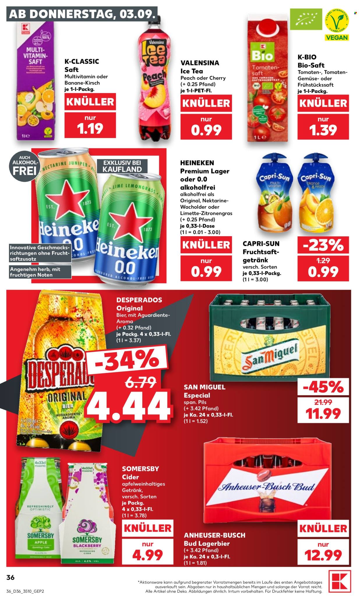 Kaufland Prospekte  - 3.9.2026 - 9.9.2026. Seite 36