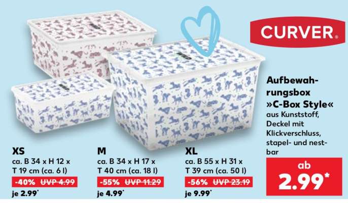 Aufbewahrungsbox »C-Box Style«