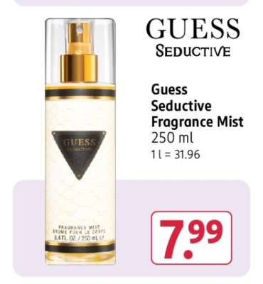 Guess Seductive Fragrance Mist