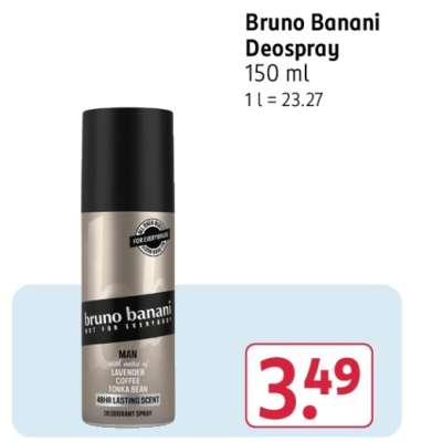 BRUNO BANANI Deospray
