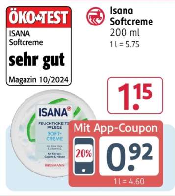 ISANA Softcreme