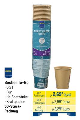 Becher to-go