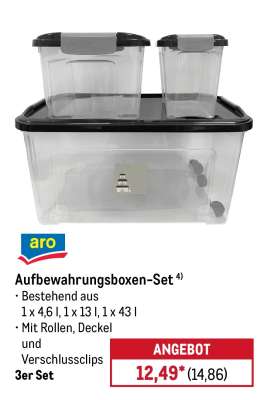 Aufbewahrungsboxen-Set