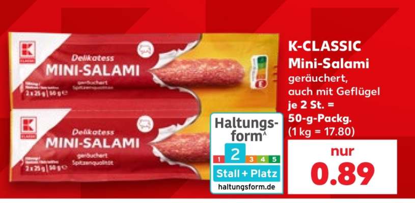 K-CLASSIC Mini-Salami