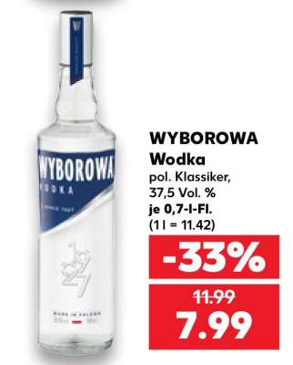 WYBOROWA Wodka