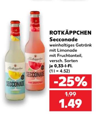 Rotkäppchen Seccenade