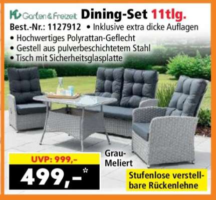 Dining-Set 11tlg.