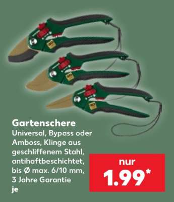 Gartenschere