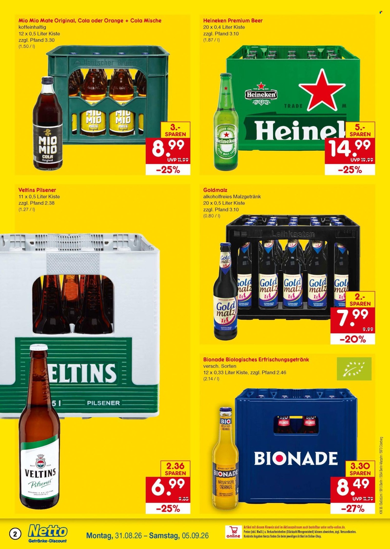 Netto Marken-Discount Prospekte  - 31.8.2026 - 5.9.2026. Seite 2