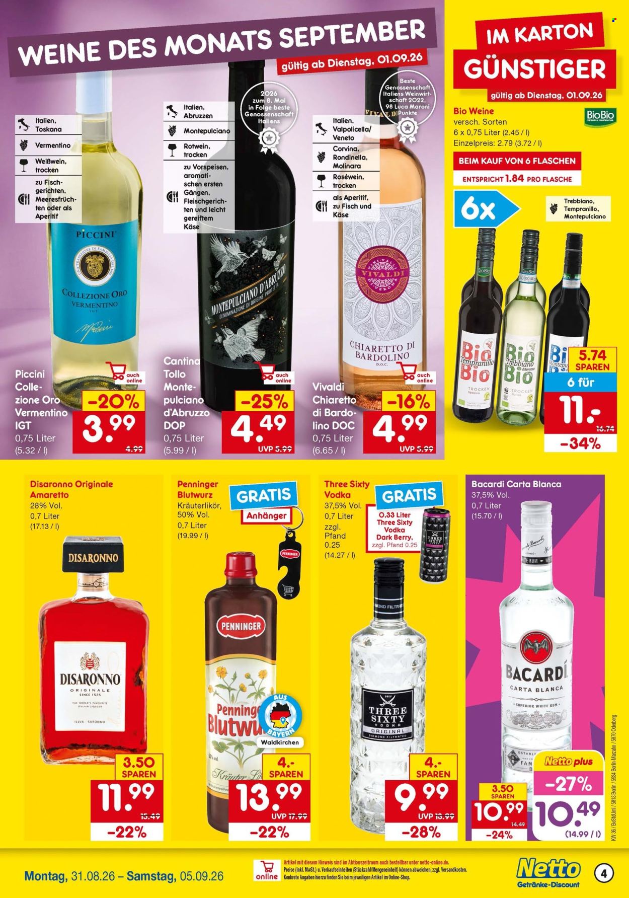 Netto Marken-Discount Prospekte  - 31.8.2026 - 5.9.2026. Seite 4