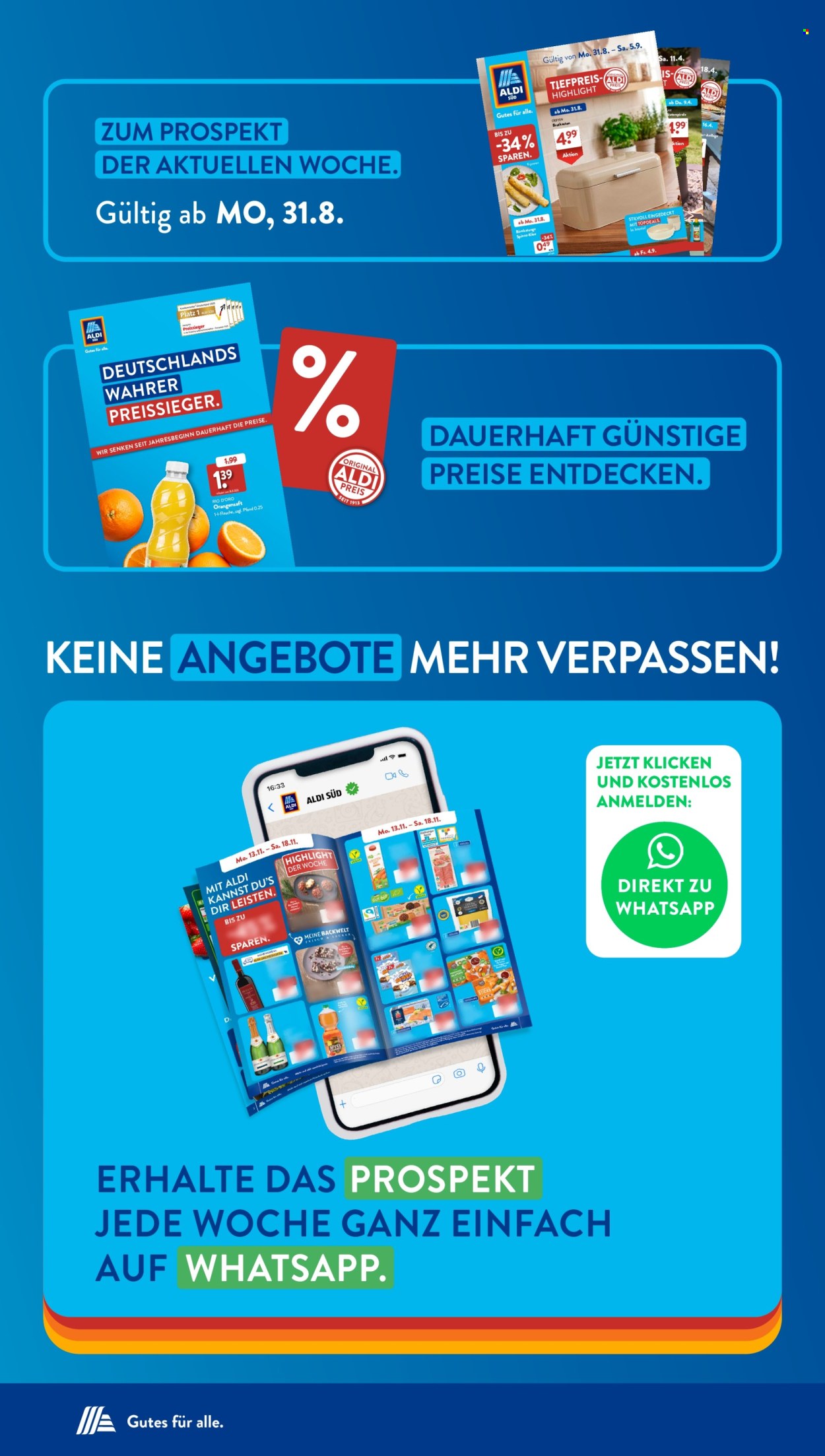 ALDI SÜD Prospekte  - 14.9.2026 - 19.9.2026. Seite 23
