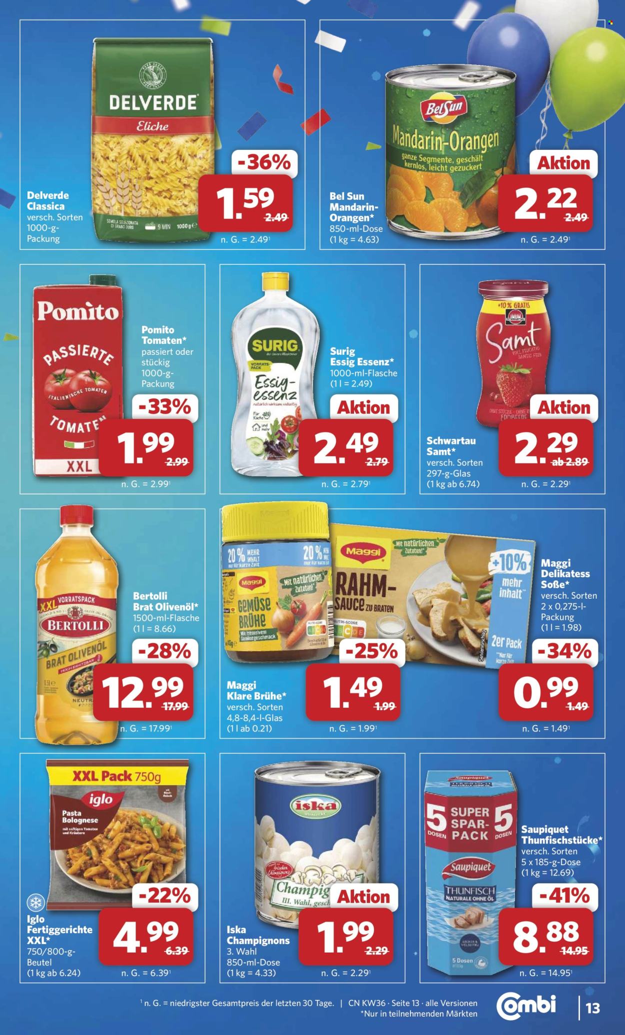 Combi Prospekte  - 31.8.2026 - 5.9.2026. Seite 13