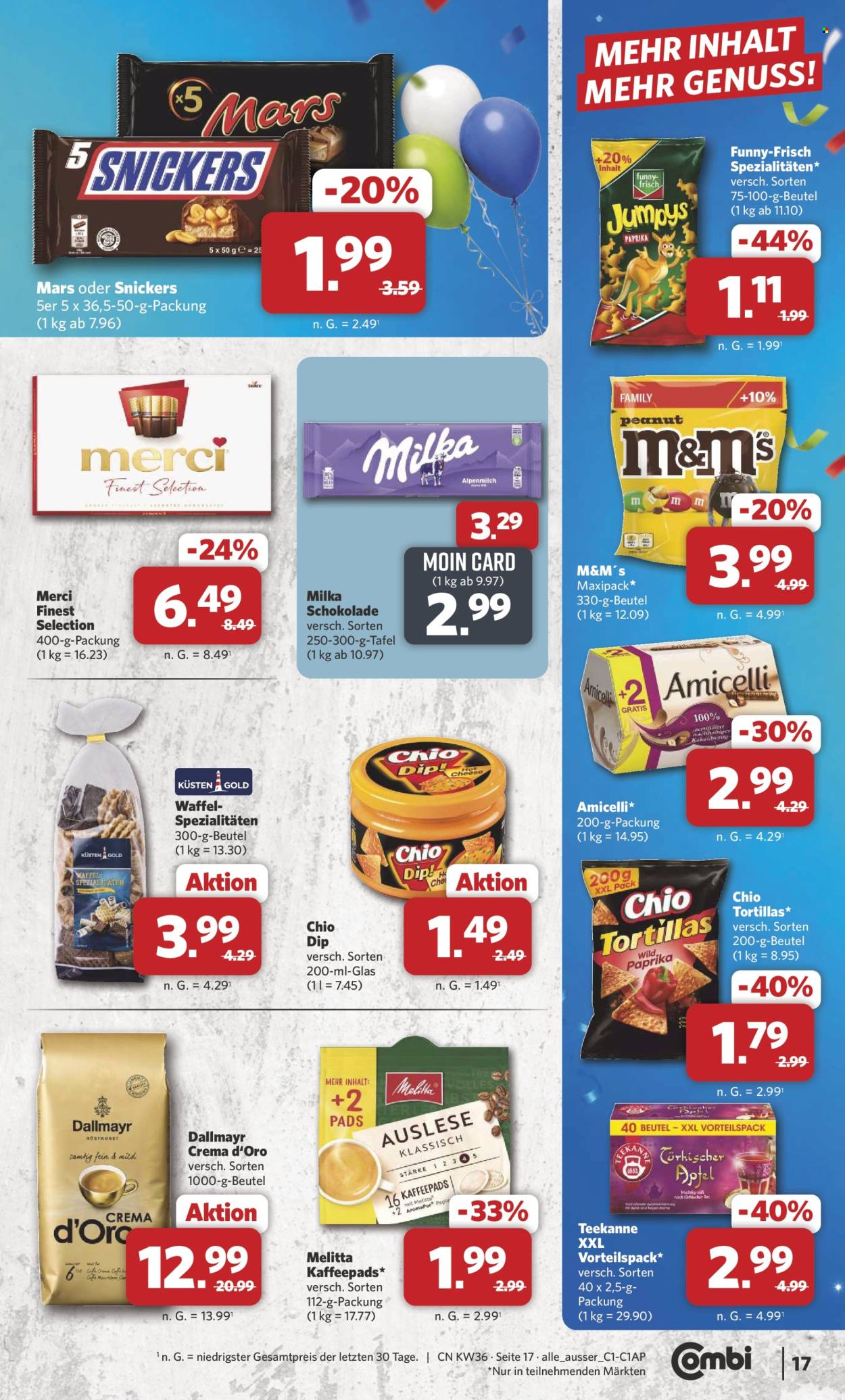 Combi Prospekte  - 31.8.2026 - 5.9.2026. Seite 17