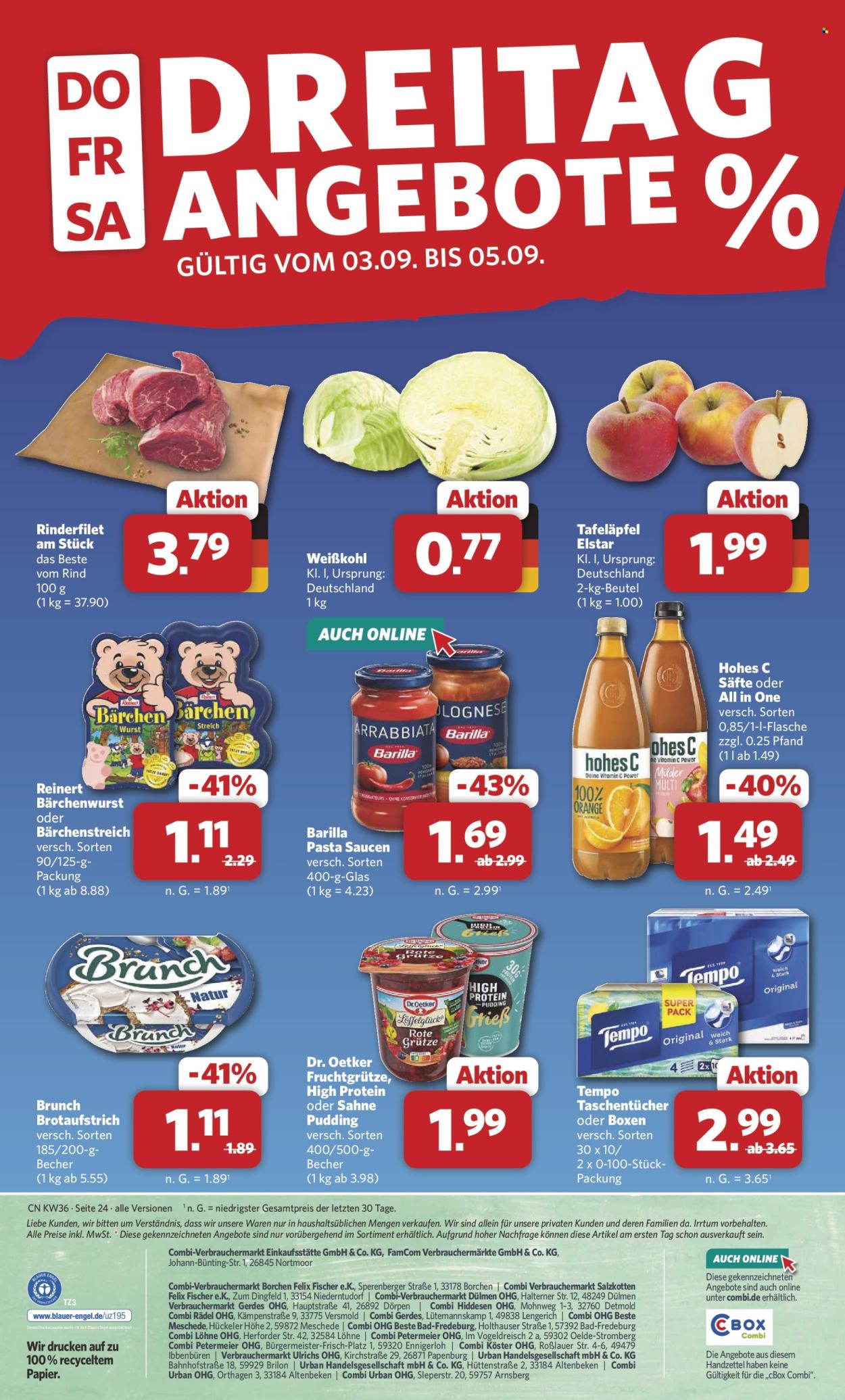 Combi Prospekte  - 31.8.2026 - 5.9.2026. Seite 26