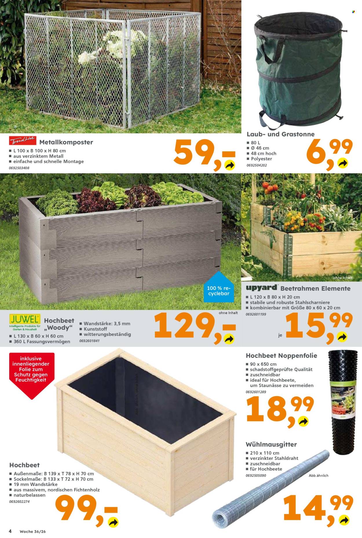 Globus Baumarkt Prospekte  - 31.8.2026 - 5.9.2026. Seite 4