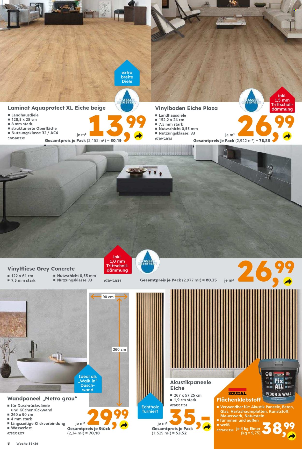 Globus Baumarkt Prospekte  - 31.8.2026 - 5.9.2026. Seite 8
