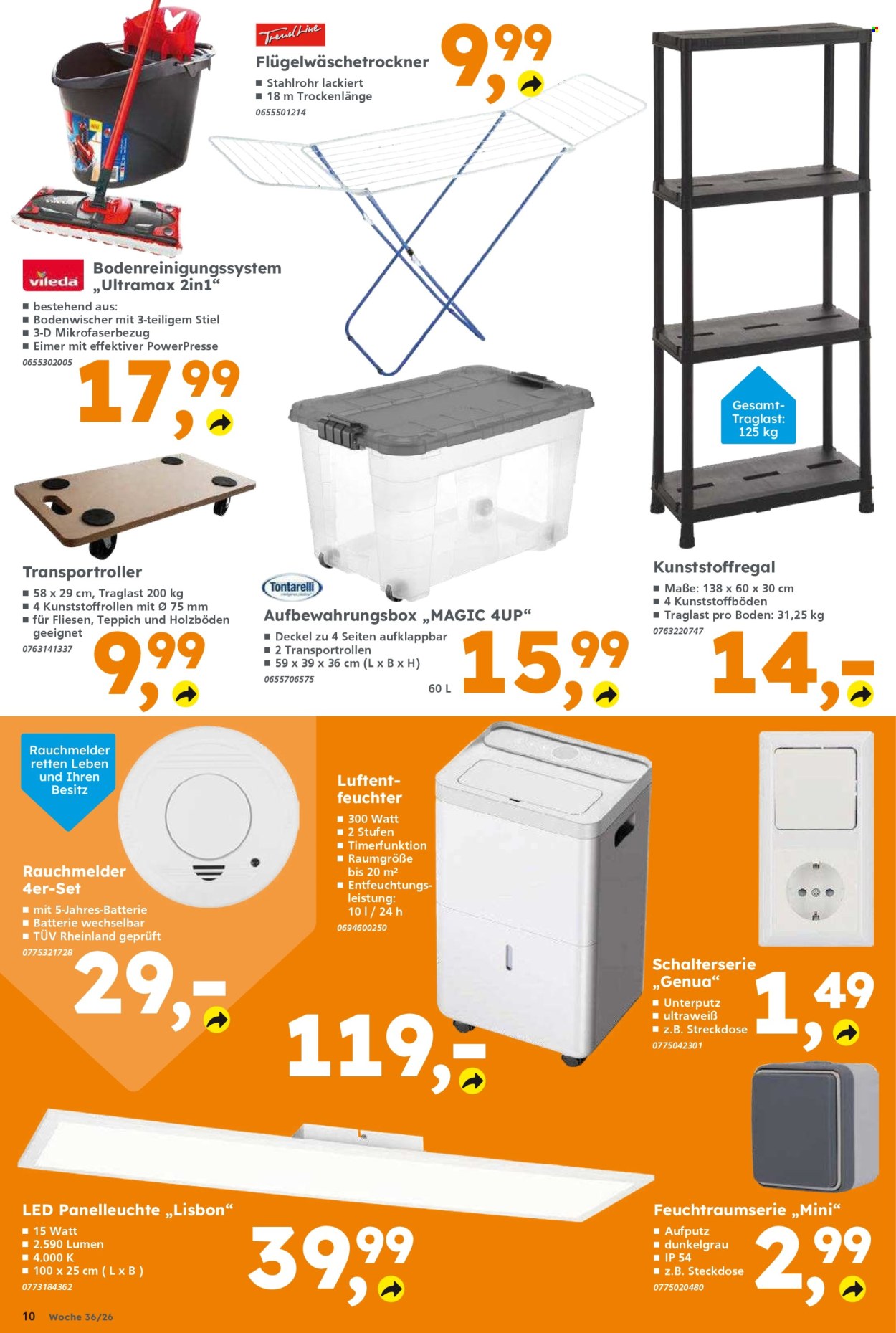 Globus Baumarkt Prospekte  - 31.8.2026 - 5.9.2026. Seite 10