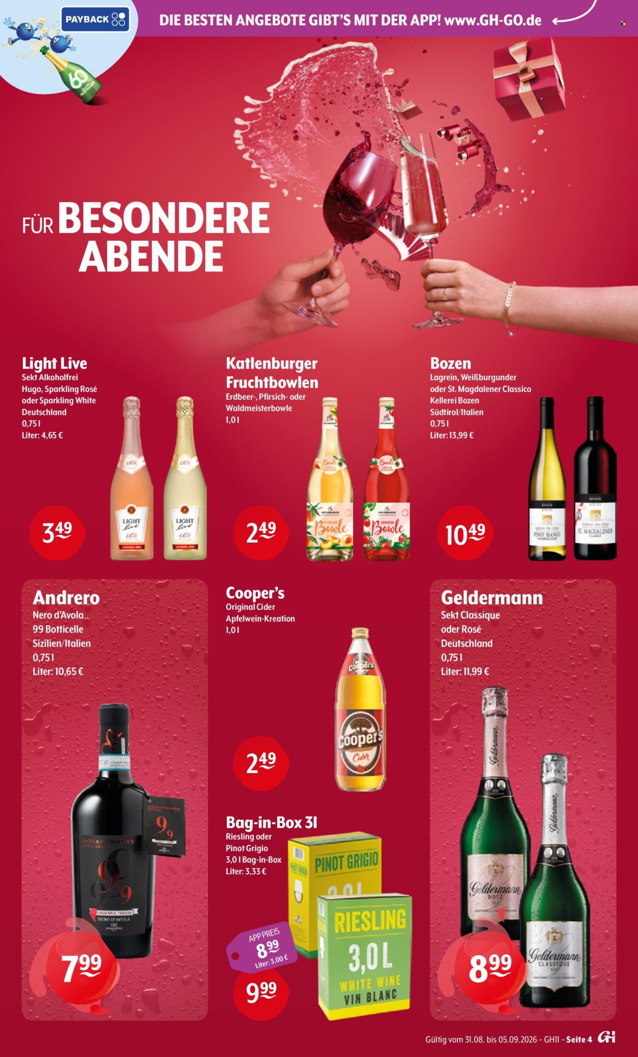 Getränke Hoffmann Prospekte  - 31.8.2026 - 5.9.2026. Seite 4