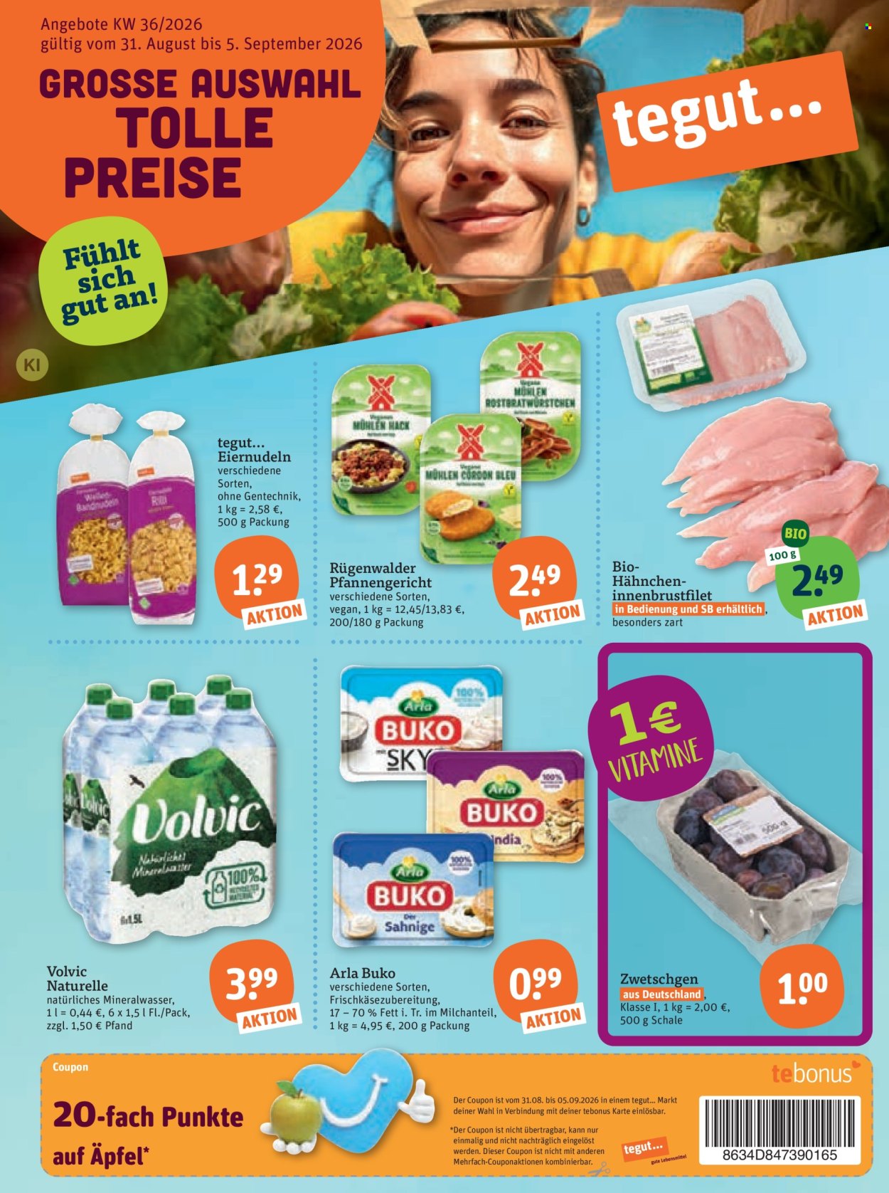 tegut... Prospekte  - 31.8.2026 - 5.9.2026. Seite 3