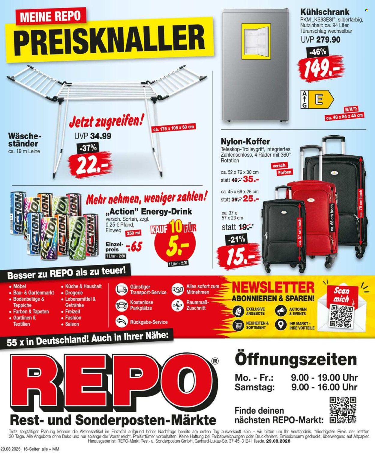 Repo Prospekte  - 31.8.2026 - 5.9.2026. Seite 16