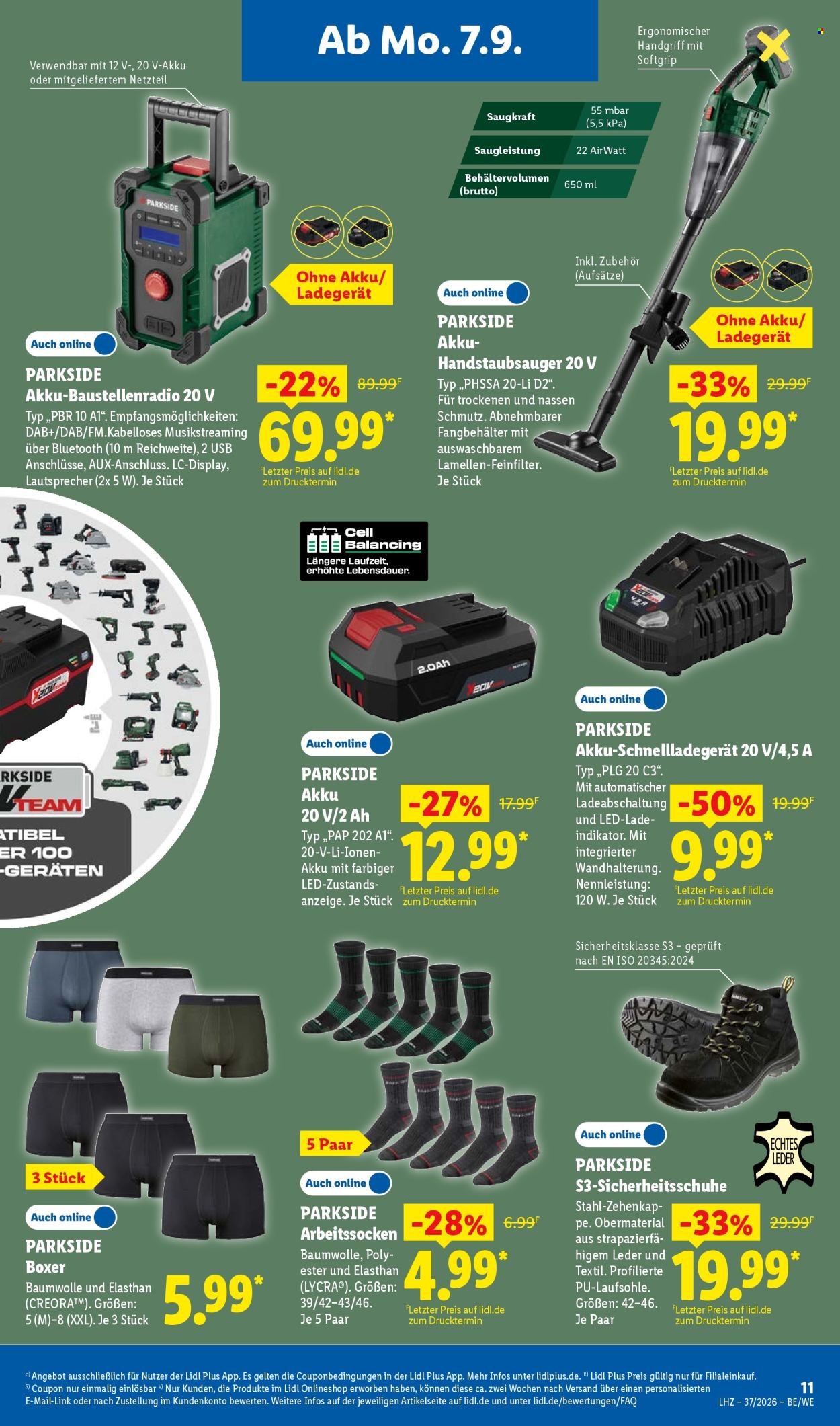 Lidl Prospekte  - 7.9.2026 - 12.9.2026. Seite 29