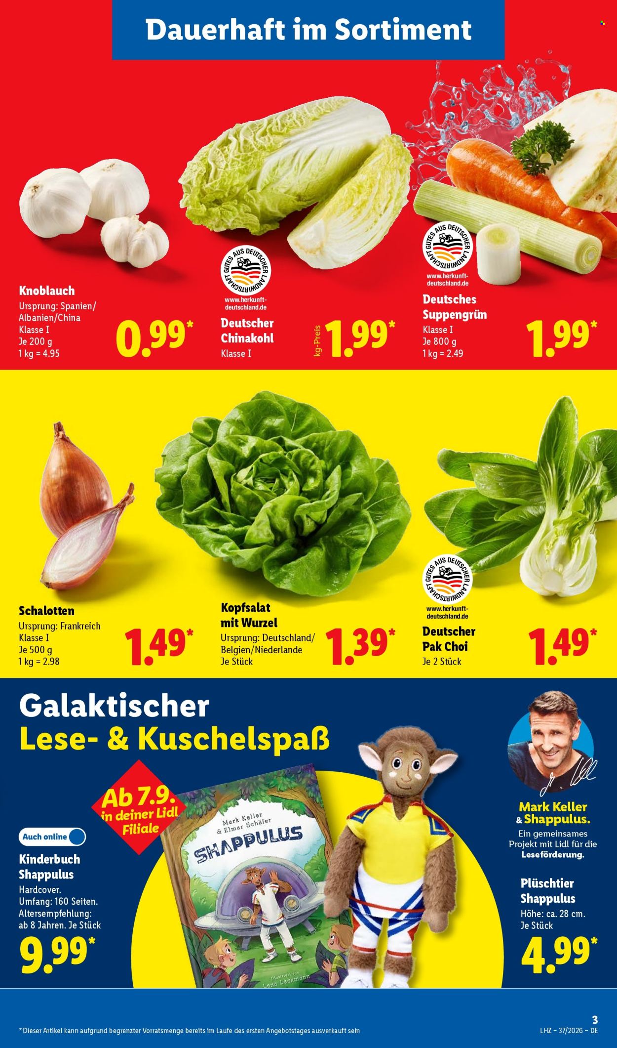 Lidl Prospekte  - 7.9.2026 - 12.9.2026. Seite 3