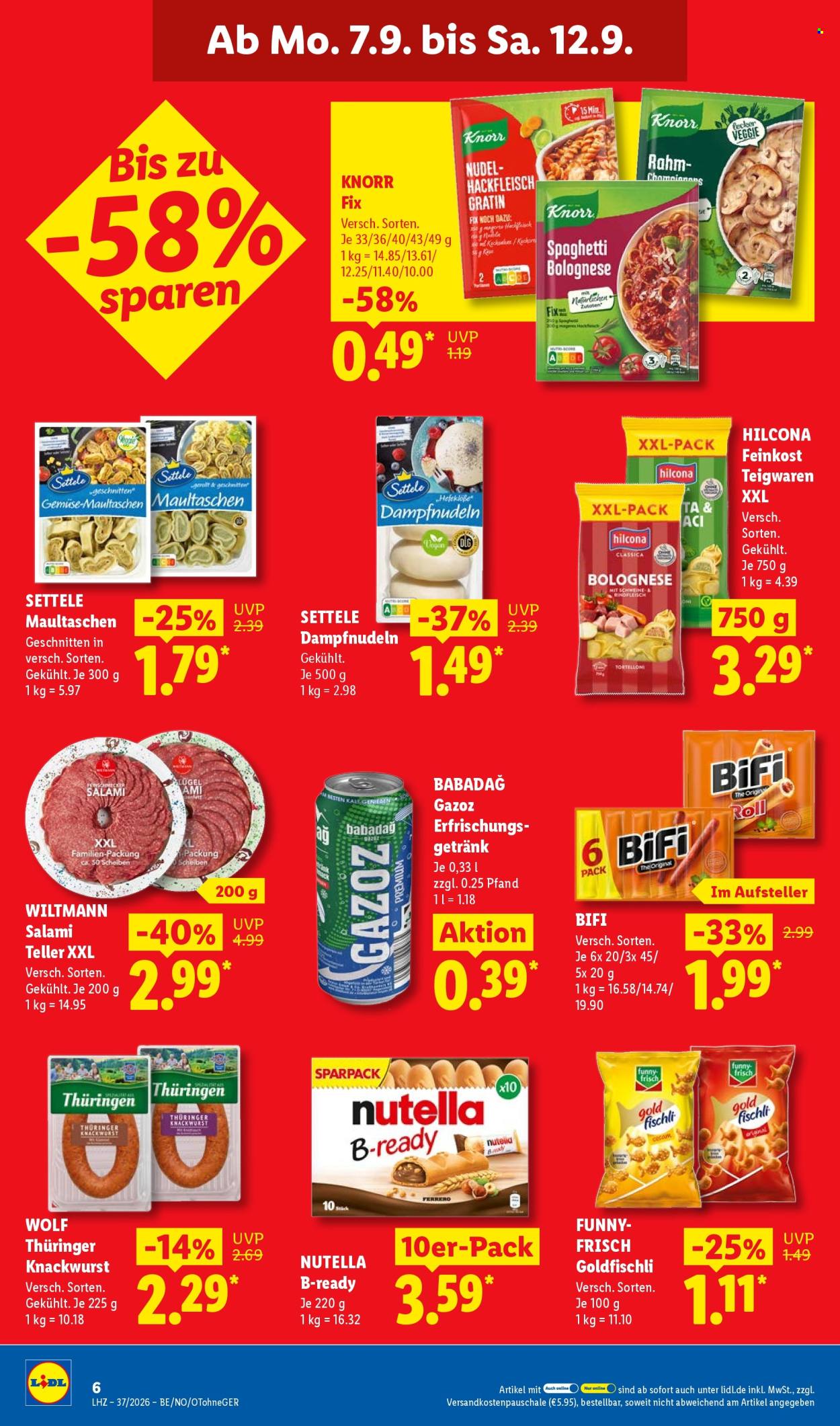 Lidl Prospekte  - 7.9.2026 - 12.9.2026. Seite 16