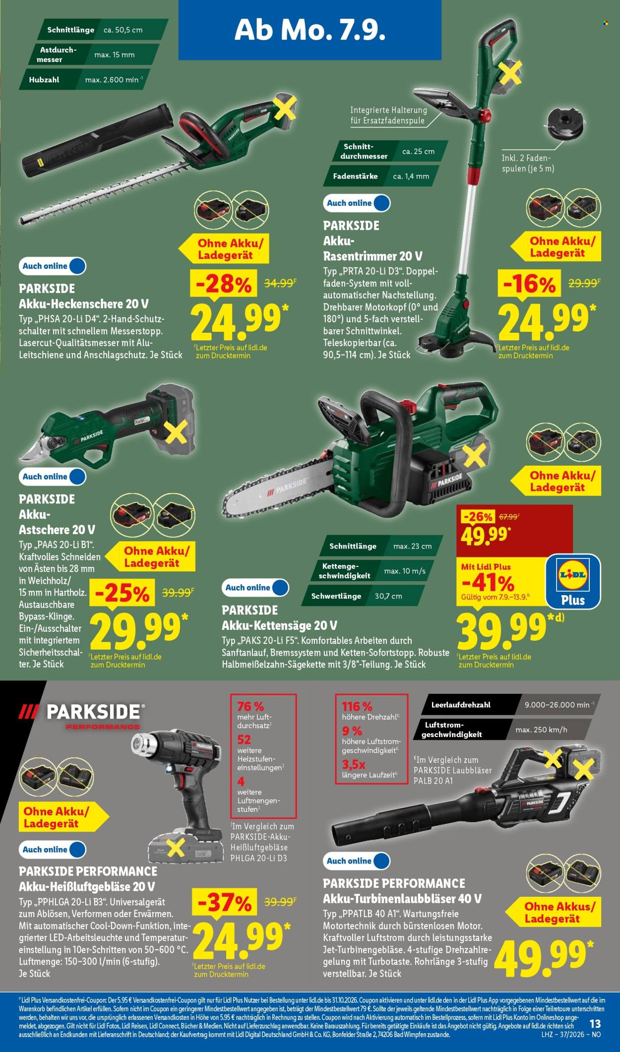 Lidl Prospekte  - 7.9.2026 - 12.9.2026. Seite 31