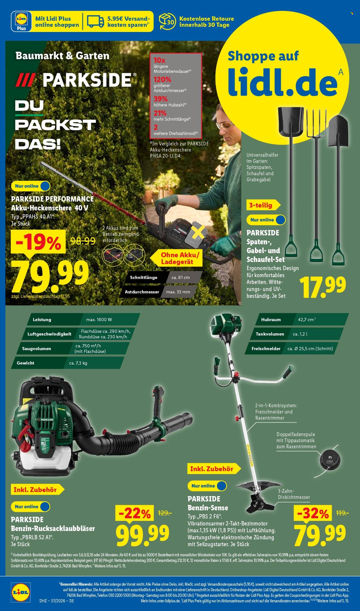 Lidl Prospekte  - 7.9.2026 - 12.9.2026. Seite 40