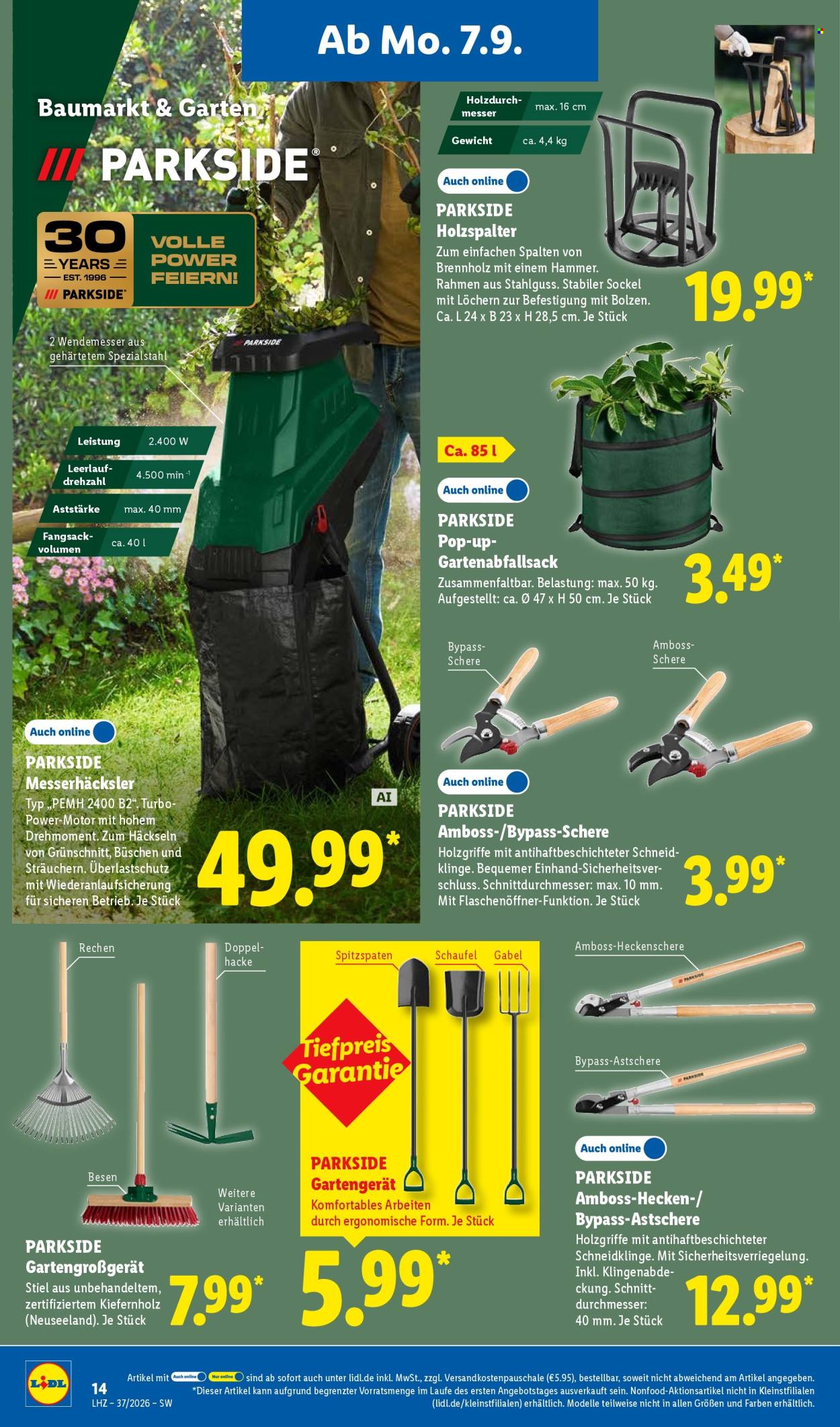 Lidl Prospekte  - 7.9.2026 - 12.9.2026. Seite 32
