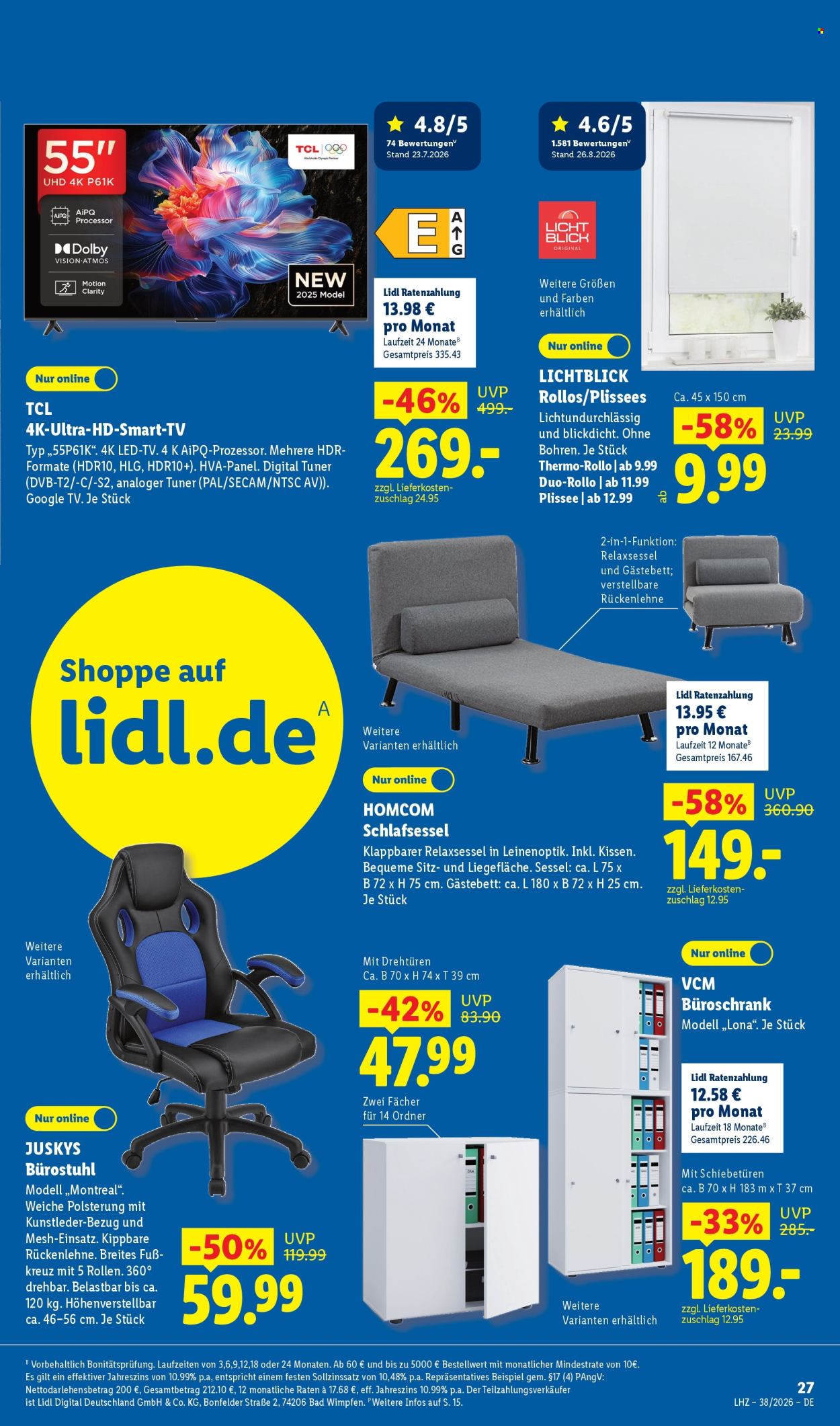 Lidl Prospekte  - 14.9.2026 - 19.9.2026. Seite 27