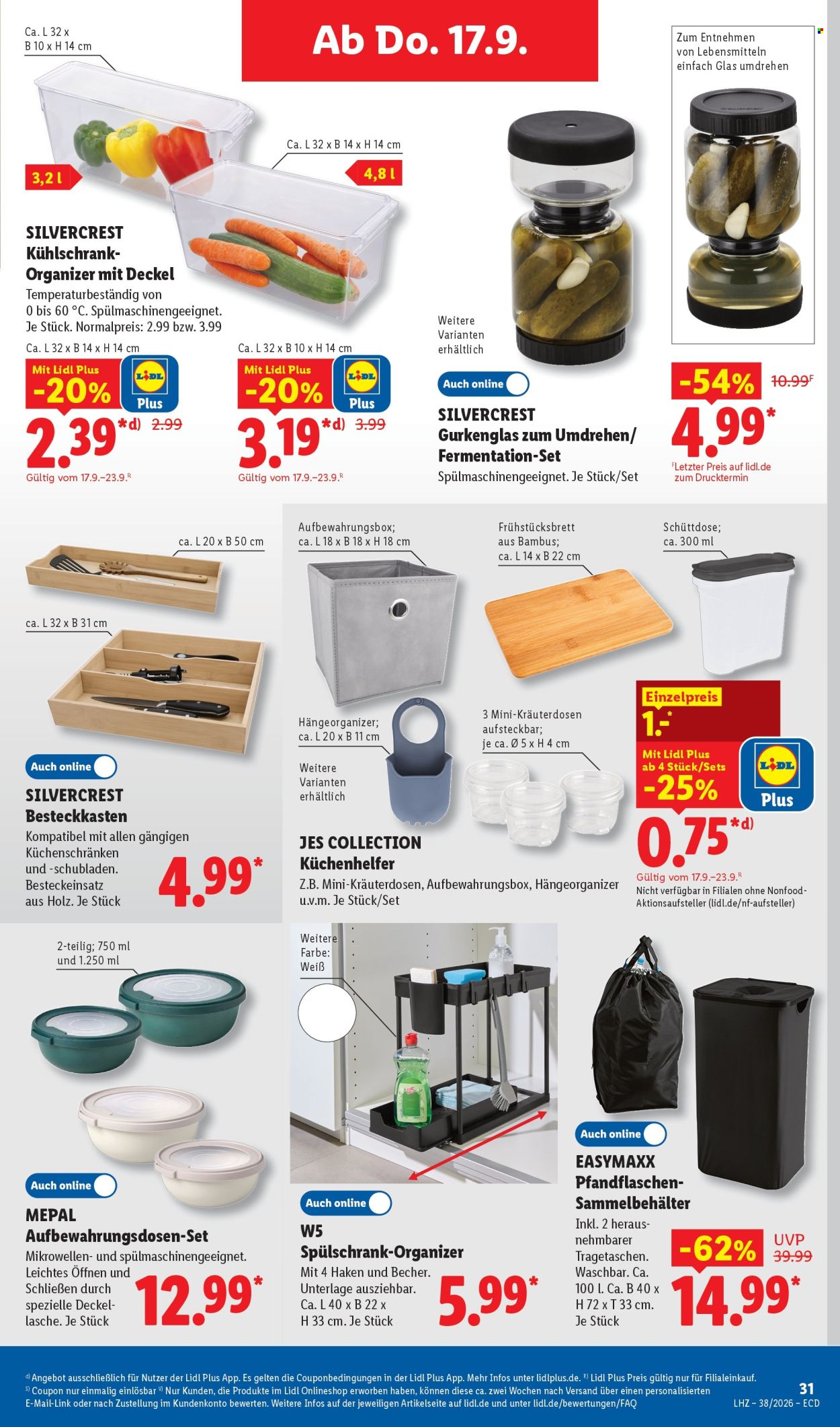 Lidl Prospekte  - 14.9.2026 - 19.9.2026. Seite 29