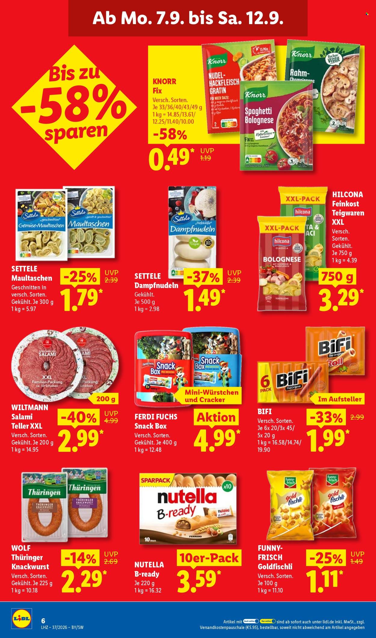 Lidl Prospekte  - 7.9.2026 - 12.9.2026. Seite 16
