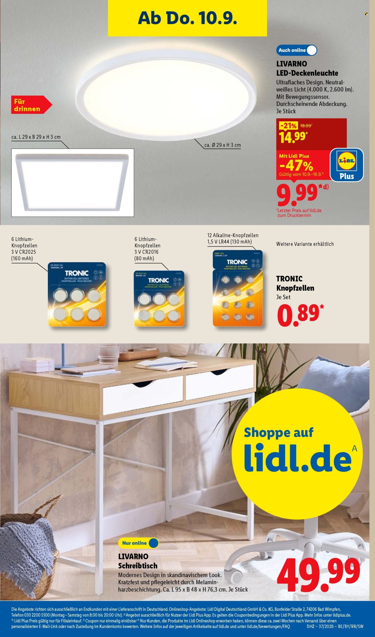 Lidl Prospekte  - 7.9.2026 - 12.9.2026. Seite 51