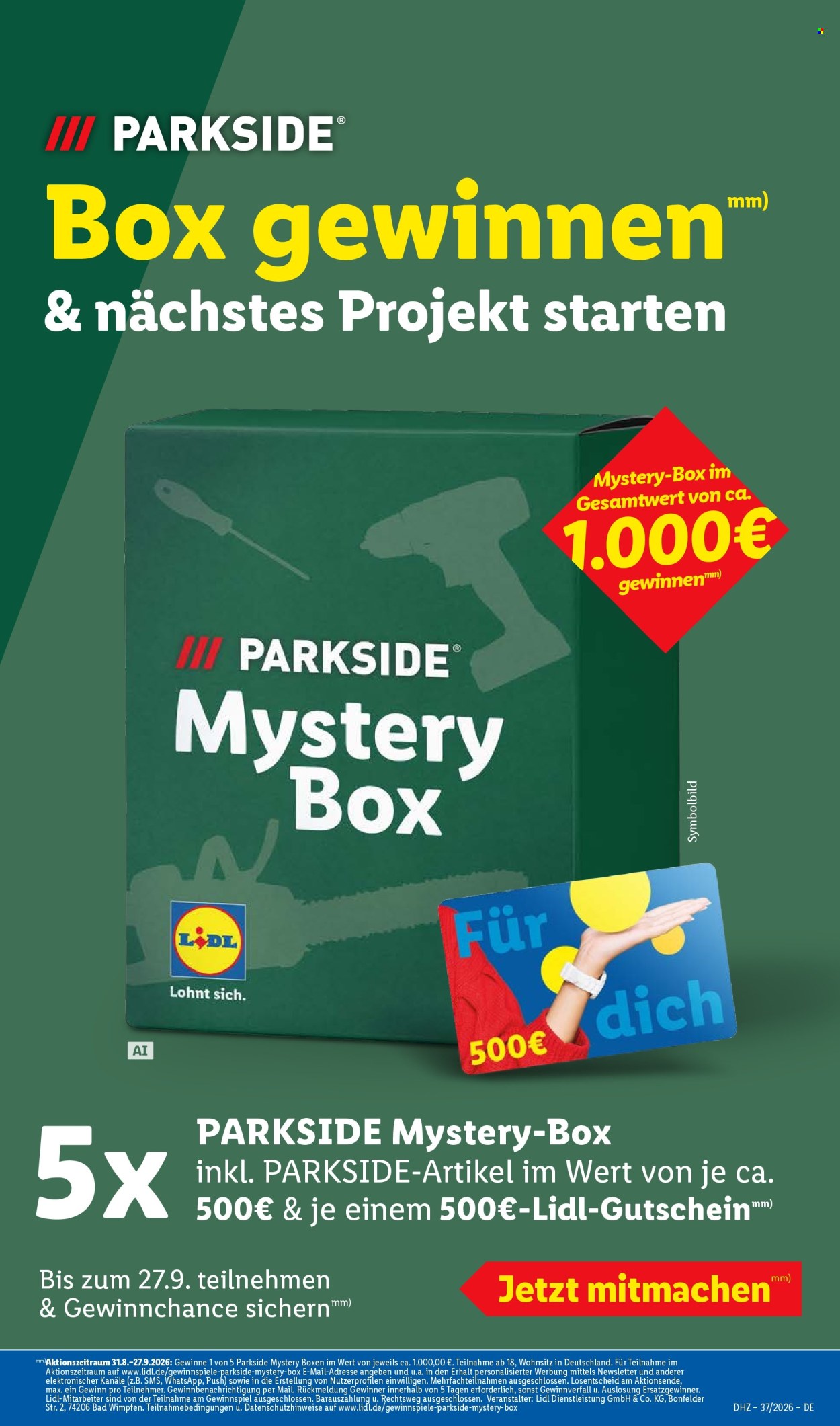 Lidl Prospekte  - 7.9.2026 - 12.9.2026. Seite 37