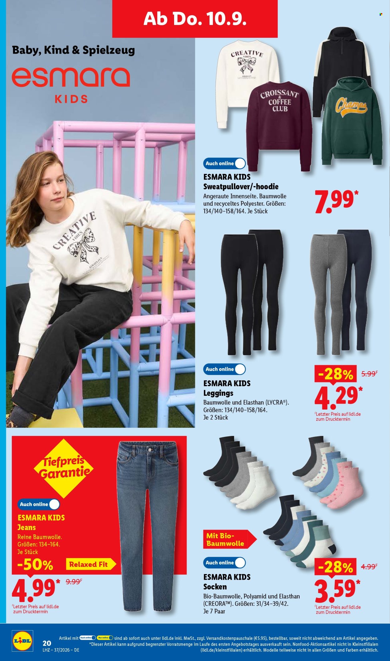 Lidl Prospekte  - 7.9.2026 - 12.9.2026. Seite 44