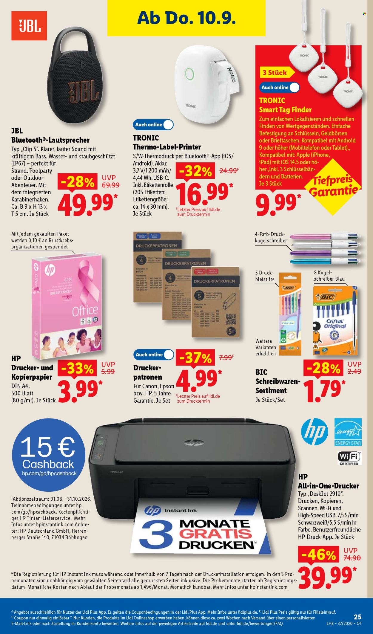 Lidl Prospekte  - 7.9.2026 - 12.9.2026. Seite 49