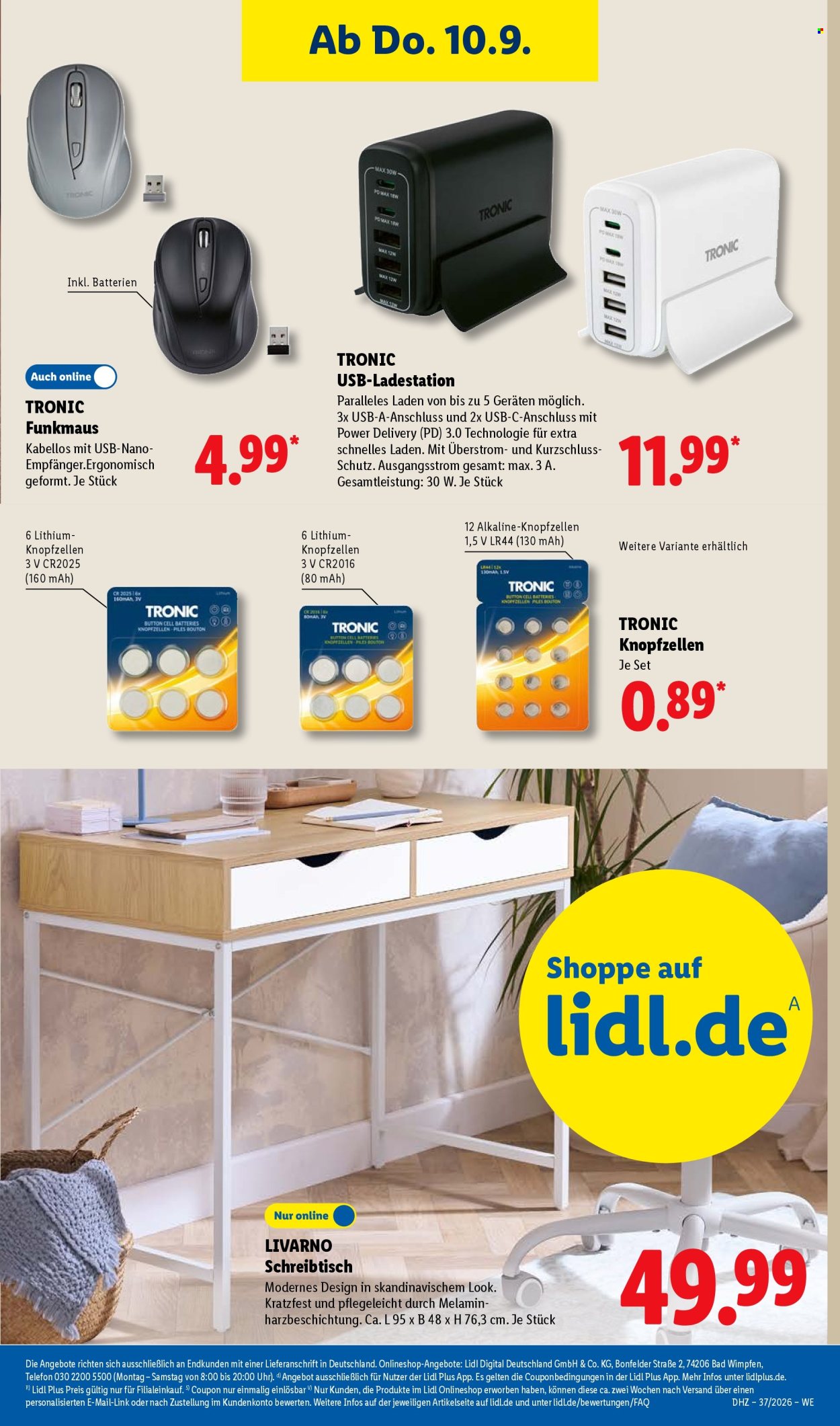 Lidl Prospekte  - 7.9.2026 - 12.9.2026. Seite 51