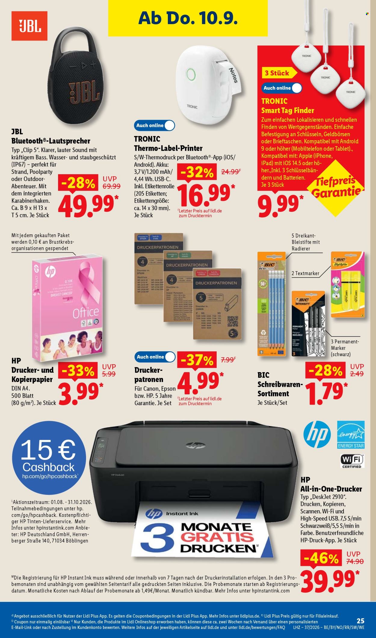 Lidl Prospekte  - 7.9.2026 - 12.9.2026. Seite 53