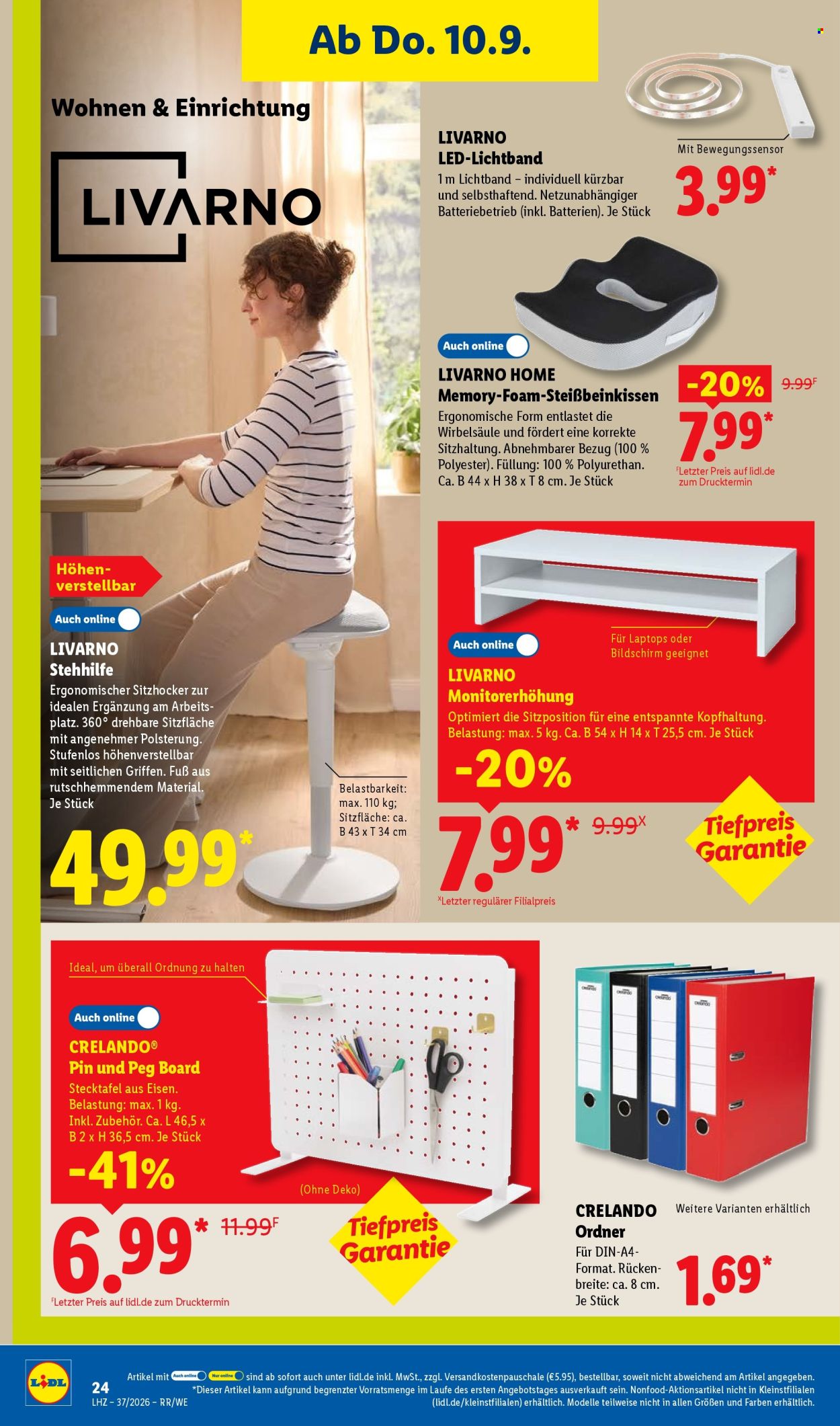 Lidl Prospekte  - 7.9.2026 - 12.9.2026. Seite 52