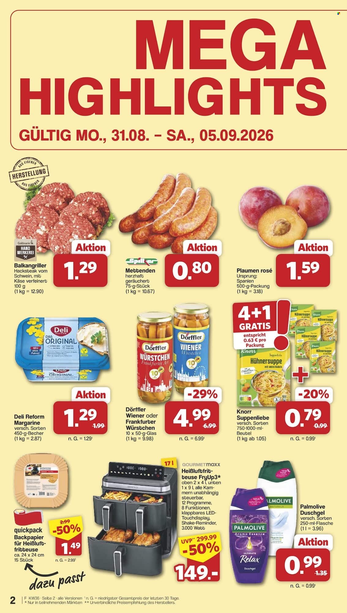 famila Prospekte  - 31.8.2026 - 5.9.2026. Seite 2