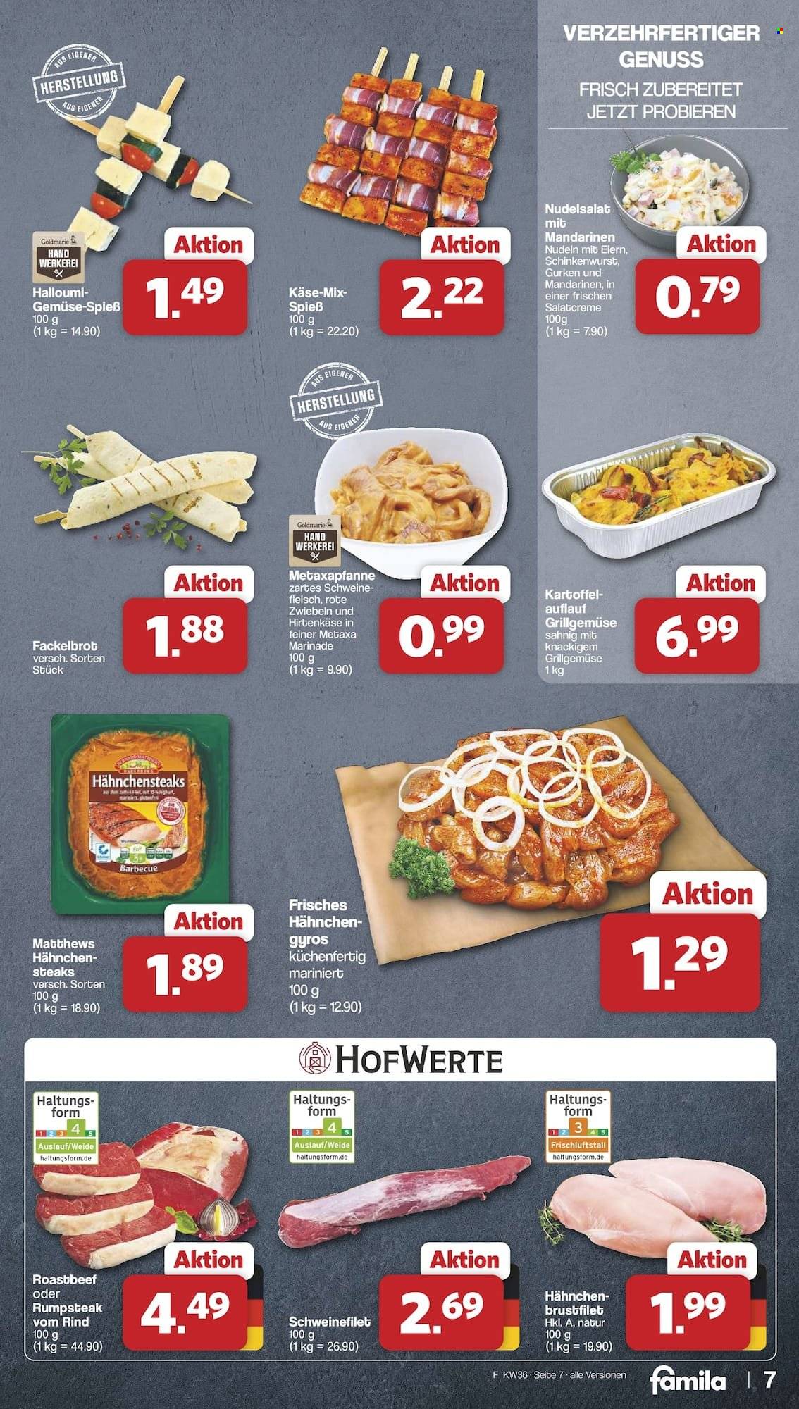 famila Prospekte  - 31.8.2026 - 5.9.2026. Seite 7