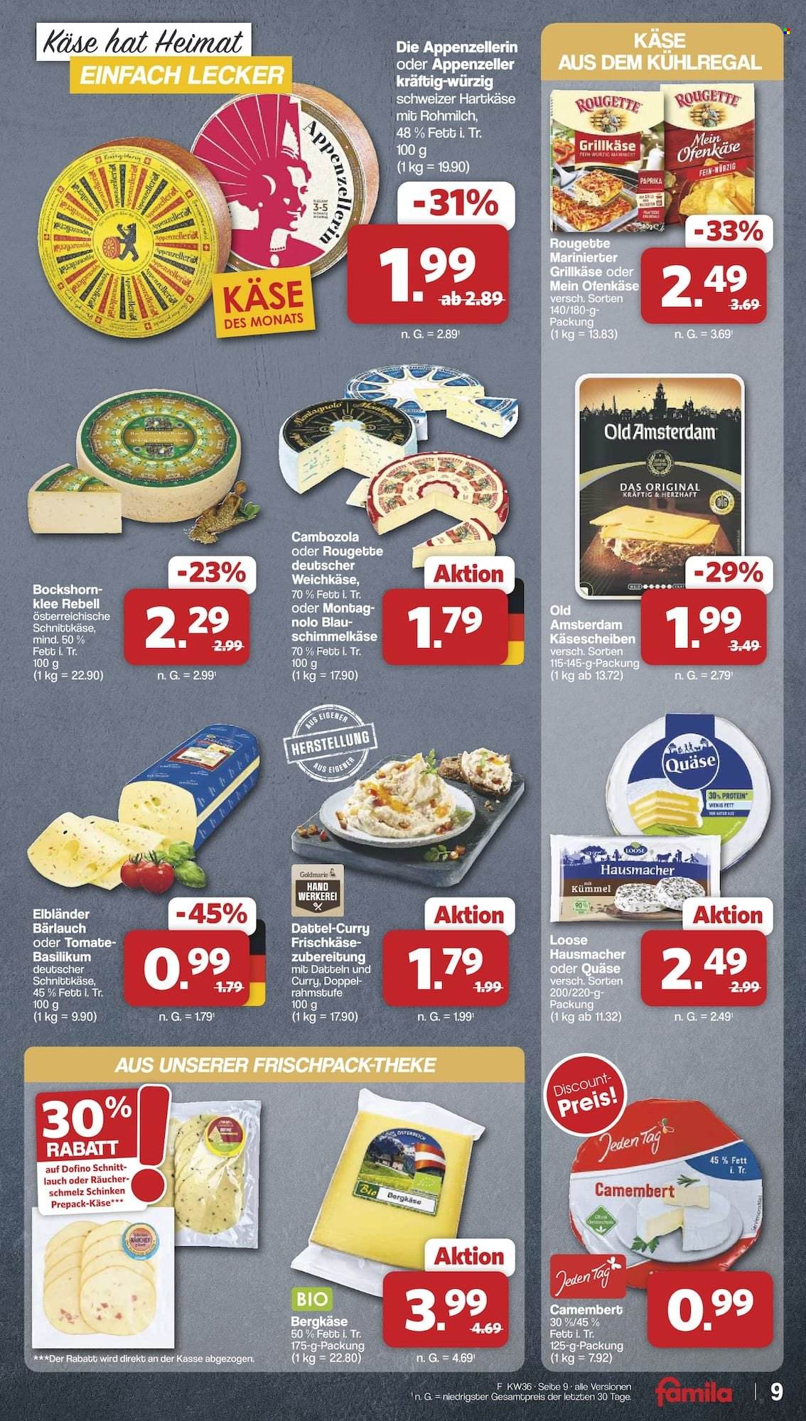 famila Prospekte  - 31.8.2026 - 5.9.2026. Seite 9