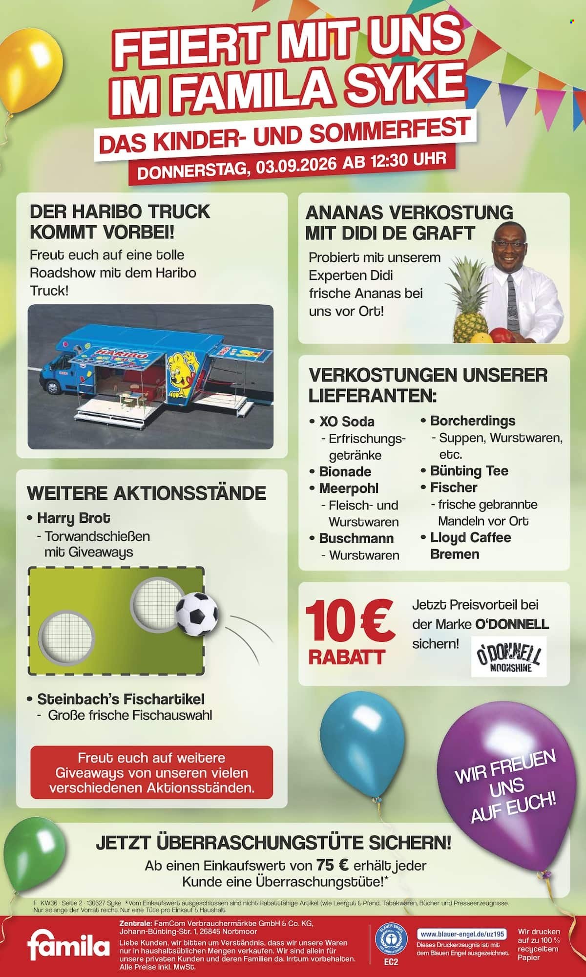 famila Prospekte  - 31.8.2026 - 5.9.2026. Seite 2